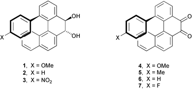 Structures of compounds 1–7.