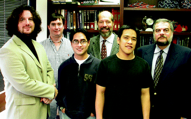 From left to right: Alan Dalton, Steve Collins, Von Howard Ebron, Ray Baughman, Joselito Razal, John Ferraris (not shown: Edgar Munoz, Johnny Coleman, Bog Kim).