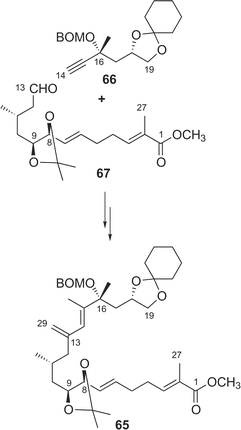 Nishiyama's synthetic approach to amphidinolide B (2).