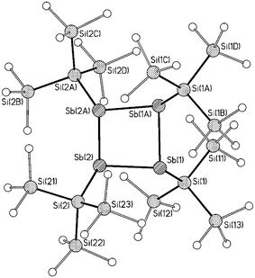 A One Pot Synthesis To Me3si 3sisb 4 A Potential Precursor For Sb42 Dalton Transactions Rsc Publishing
