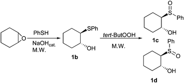 Example of one-pot synthesis.