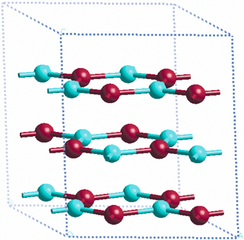 The graphitic ZnO layers.