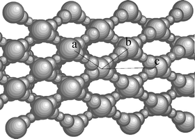 Scheme of the porous grid-like structure, resulting from the controlled diffusive sintering of the initial Im3m meso-ordered network,11 taking place at high temperature after nucleation.