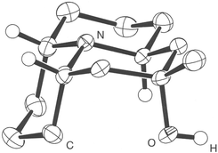 Crystal structure of alcohol 25.