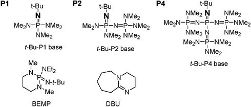 Phosphazene base-catalyzed condensation of trimethylsilylacetate with  carbonyl compounds - Chemical Communications (RSC Publishing)  DOI:10.1039/B606056K