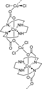 Sketch of {[Cu(1,4-bcc)]CuCl2}n.