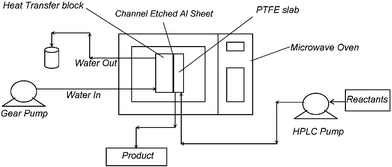 Schematic of the experimental setup.