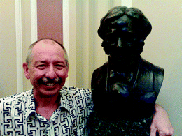 Norbert Jakubowski with Michael Faraday!