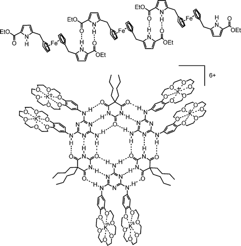 Hydrogen-bonded aggregates that have successfully been ionised from non-protic media.