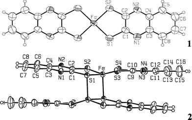 Fe Qdt 2 Salts An Undimerised Feiii Bisdithiolene Complex Stabilised By Cation Interactions Crystengcomm Rsc Publishing