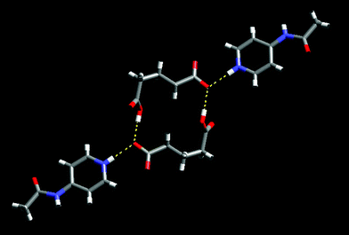 Two ion pairs connected into a tetramer in 7.