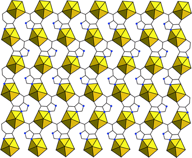 A single layer of 2-dimensional (UO2)(C5H2N2O4).