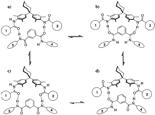 Chemical double-mutant cycles: dissecting non-covalent