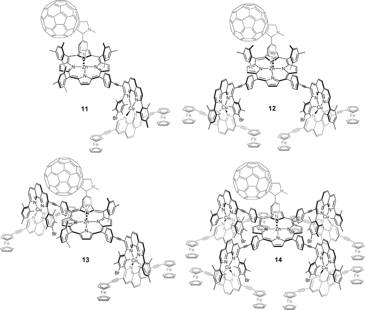 Chemical representation of tetrads 11–14.