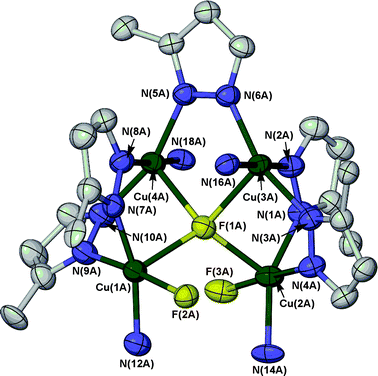 Four Copper Ii Pyrazolido Complexes Derived From Reactions Of 3 5 Substituted Pyrazoles With Cuf2 Or Cu Oh 2 Dalton Transactions Rsc Publishing