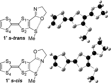 O S Vs N S Intramolecular Nonbonded Interactions In Neutral And Radical Cation Salts Of Ttf Oxazoline Derivatives Synthesis Theoretical Investigations Crystalline Structures And Physical Properties New Journal Of Chemistry Rsc Publishing