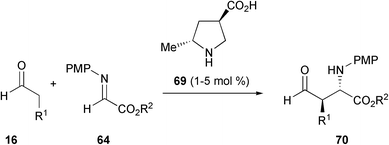 Substituted pyrrolidine catalyst.