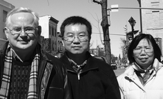 From left to right: Garry L. Rempel, Xiaohong Peng, Qinmin Pan