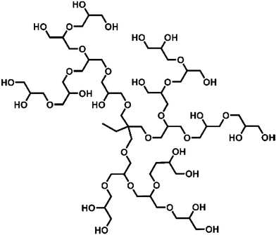 Hyperbranched polyglycerols.