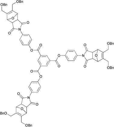 Structure of first generation dendrimer.22