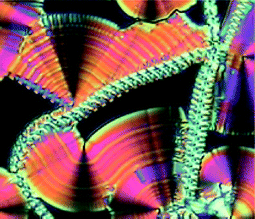 Chiral superstructures formed by achiral bent-core LCs (see Pelzl et al.).