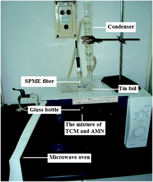 
            Extraction apparatus of AMN-assisted MD-HS-SPME.