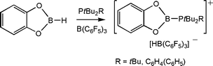 
          Activation of B–H bond by phosphine-borane.