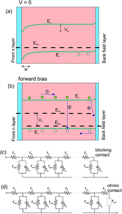 Impedance spectroscopy characterisation of highly ...