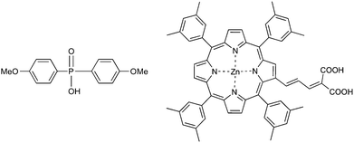 Surface treatment agent, BMPPA, and porphyrin dye, GD2.