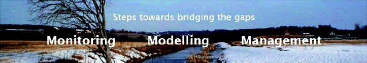 Bridging gaps between monitoring, modelling and management is vital for successful pressure-impact analysis and mitigation in river basins.