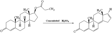 Principle of oxidation reaction for TP.