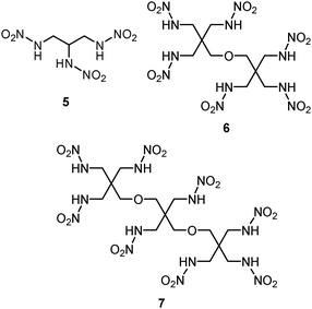 New polynitramines.