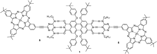 Pc–PDI supramolecular assembly.