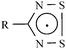 The 1,2,3,5-dithiadiazolyl radical.