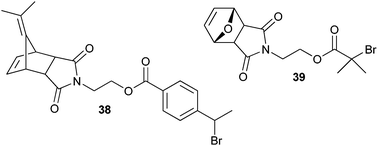 Maleimide-functionalized ATRP initiators.