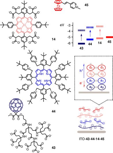 All-organic LBL photosystems with oriented redox gradients.