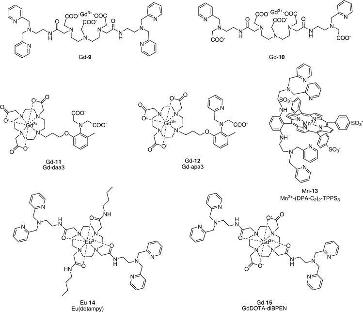 Zinc-activated contrast agents.