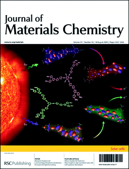 Cover of the themed issue on solar cells.