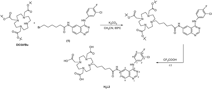 Synthesis of H3L2.