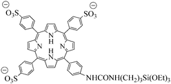 Water-soluble porphyrin.