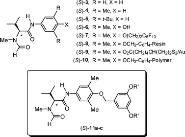 Catalysts for the asymmetric reduction of imines. For R′ see Scheme 2.