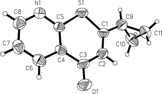 X-Ray structure of 7h.