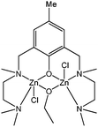 Dinuclear zinc complex 308.