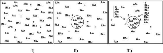 Scheme of particles formation.