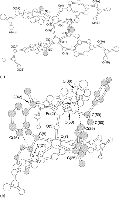 Chirality And Diastereoselection In The M Oxo Diiron Complexes L2fe O Fel2 L Bidentate Salicylaldiminato Dalton Transactions Rsc Publishing