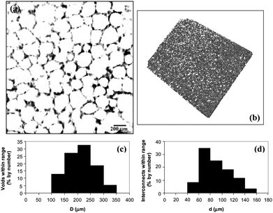 Polysaccharide Based Scaffolds Obtained By Freezing The External Phase Of Gas In Liquid Foams Soft Matter Rsc Publishing