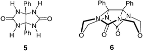 Structure of the glycoluril scaffold 6.