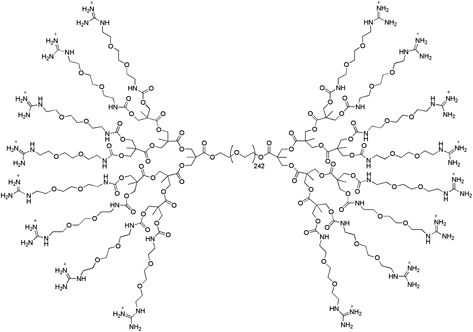 G3-binder used by Aida and co-workers to prepare self-healing hydrogels with potential as biological carriers.62
