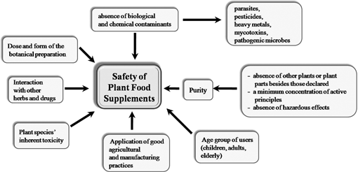 Determinants of safety and efficacy of herbal food supplements.