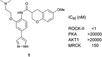 Structure of chroman 1.